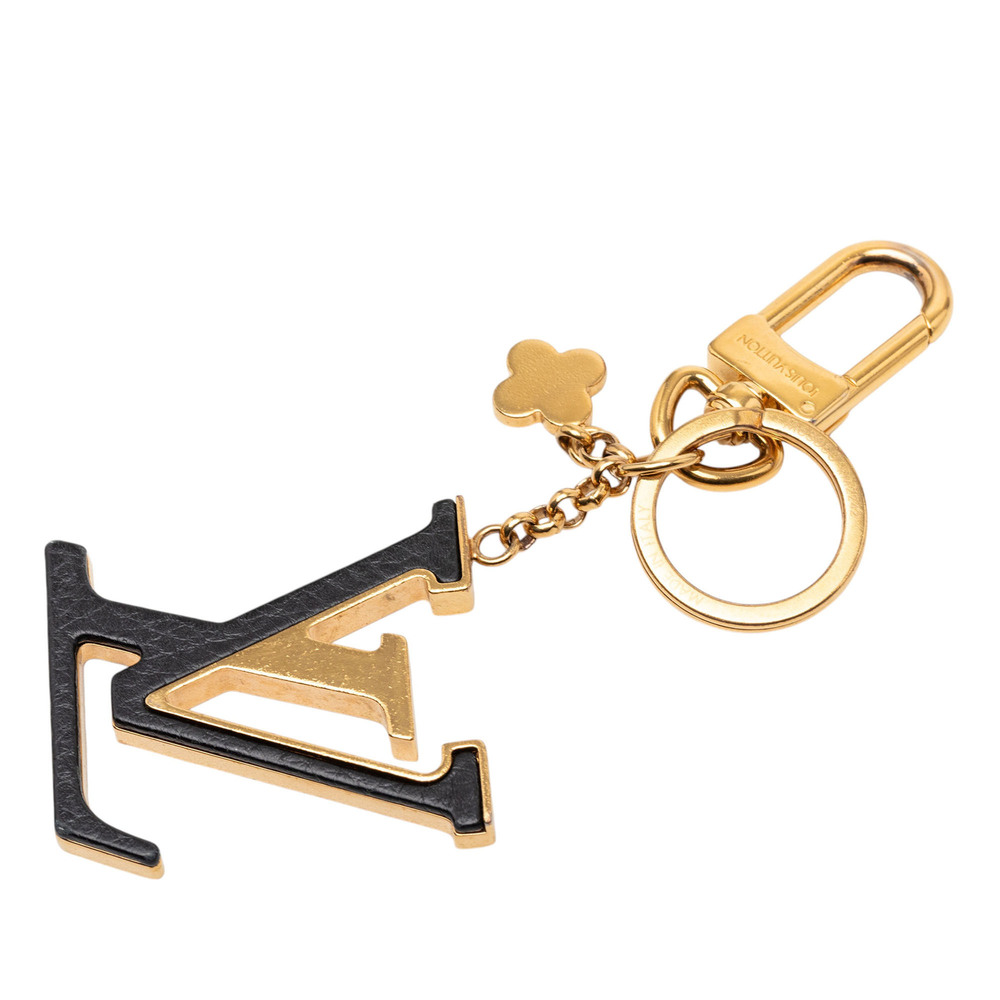 Pre-Loved Louis Vuitton Gold Plated Capucines Key Ring and Bag Charm